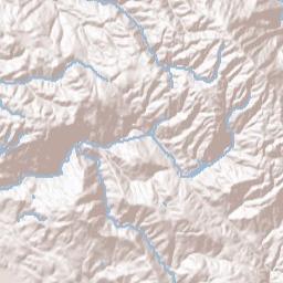 East Foothills California Terrain Map