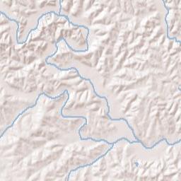 Bollinger County Terrain Map