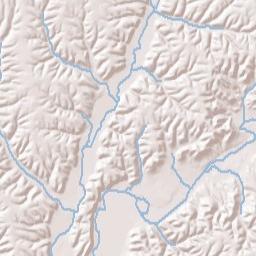 Casey County Terrain Map