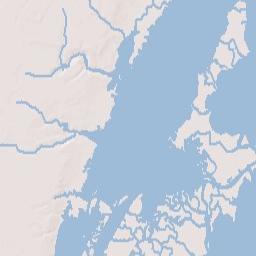 Northampton County Terrain Map