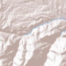 Alcóntar Terrain Map