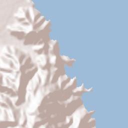 Ágios Andréas Terrain Map