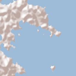 Pátmos Terrain Map