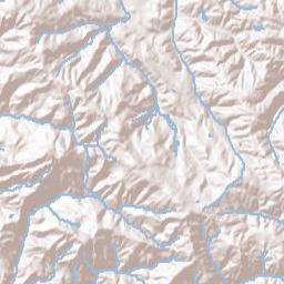 Vista Verde California Terrain Map