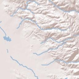 Evergreen California Terrain Map
