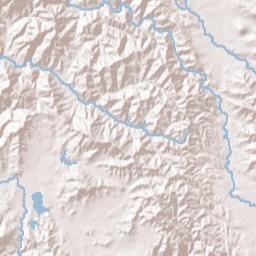 Ashrama California Terrain Map
