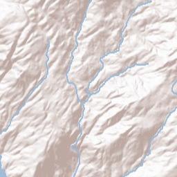 Central Camp California Terrain Map