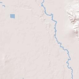 Poleta California Terrain Map