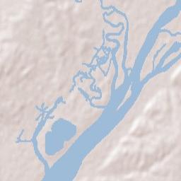 Palos de la Frontera Terrain Map