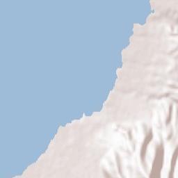 Kyparissía Terrain Map