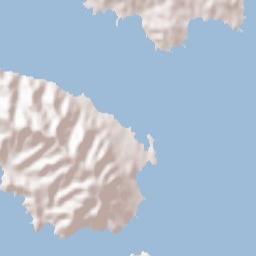 Spétses Terrain Map