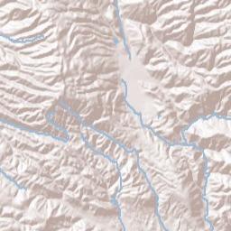 Santa Clara County Terrain Map