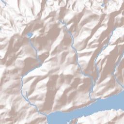 Cedar Crest California Terrain Map