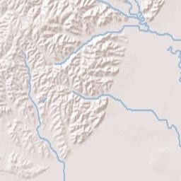 Alexander County Terrain Map