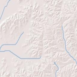 Pulaski County Terrain Map
