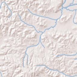 Butler County Terrain Map