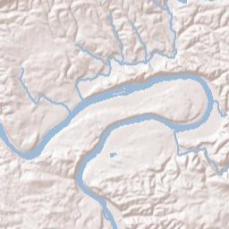 3833-3843 Mount Zion Road, Blacksburg Terrain Map