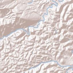 Shawsville Terrain Map