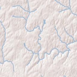 Campbell County Terrain Map