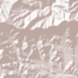 Uleila del Campo Terrain Map