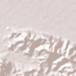 Lahijan Terrain Map