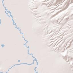 CA-168 Big Pine, California Terrain Map