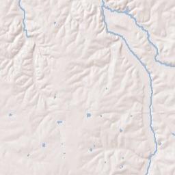 Pond Creek, MO, America Terrain Map