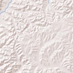Piedmont Terrain Map