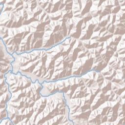 Clay County Terrain Map