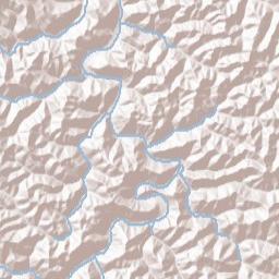 Leslie County Terrain Map