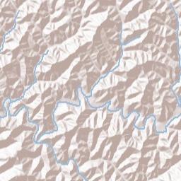 Whitesburg Terrain Map