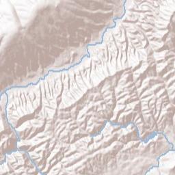 Bland County Terrain Map