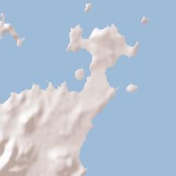 Náousa Terrain Map
