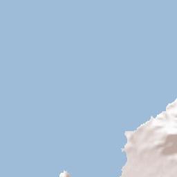 Náxos Terrain Map