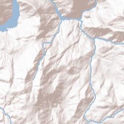 Lerona California Terrain Map