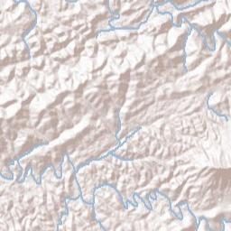 3025 Steelburg Hwy, Cedar Bluff Terrain Map