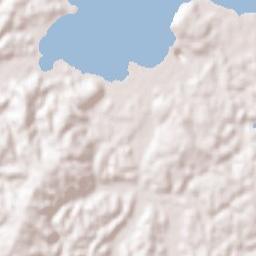 Nanao Shi Terrain Map