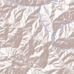 Sveadal California Terrain Map