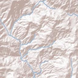 Bretz Mill California Terrain Map