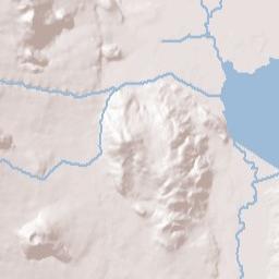 Fish Springs California Terrain Map