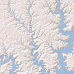 Jamestown Terrain Map