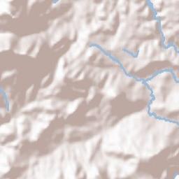 Algámitas Terrain Map