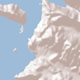 Pánormos Terrain Map