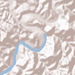 Danyang-gun Terrain Map