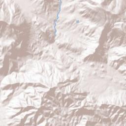 Tollhouse California Terrain Map