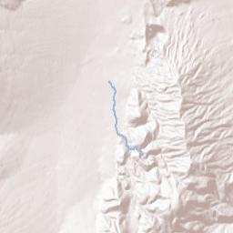 Ubehebe Crater Rd California USA Terrain Map