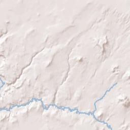 Mexican Water Arizona Terrain Map