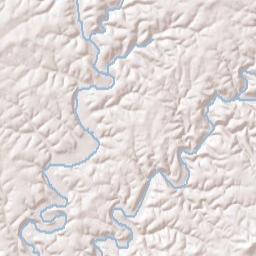 Missouri 76, Mark Twain National Forest Terrain Map