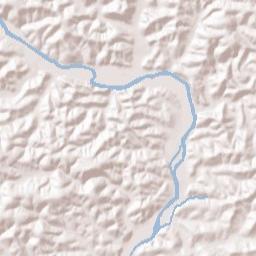 Carter County Terrain Map