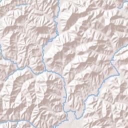 Knox County Terrain Map